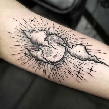 Тату облако (12)