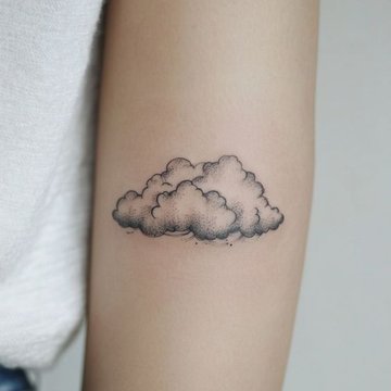 Тату облако (13)