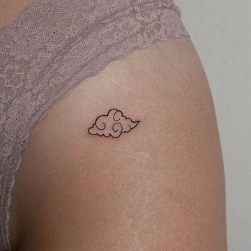 Тату облако (21)