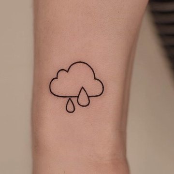 Тату облако (25)