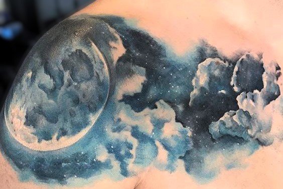 Тату облако (4)