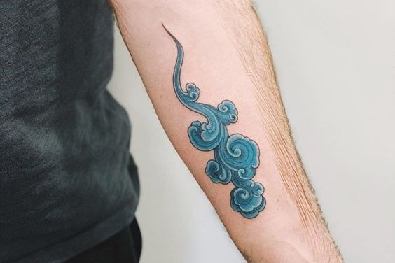 Тату облако (7)