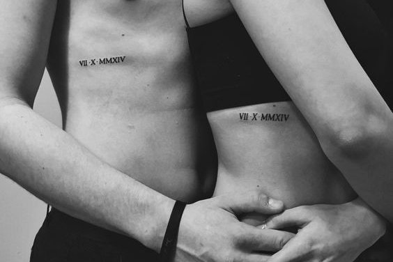 Тату с цифрами (38)